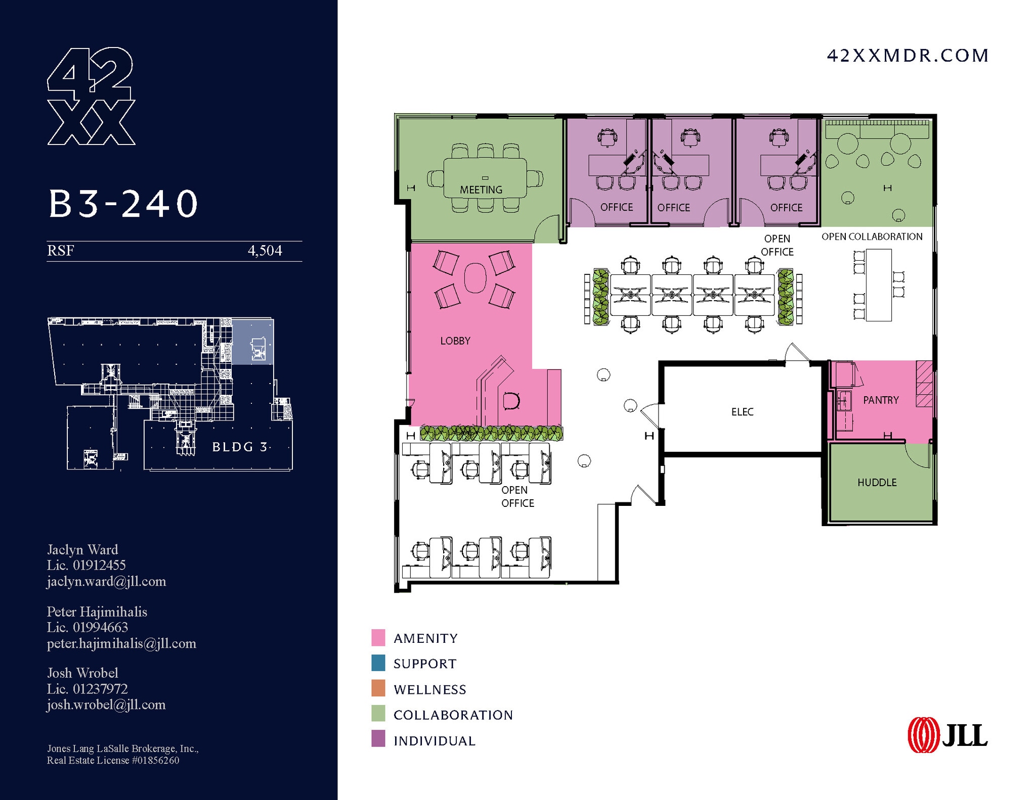 4204 Glencoe Ave, Marina del Rey, CA à louer Plan d’étage– Image 1 sur 2