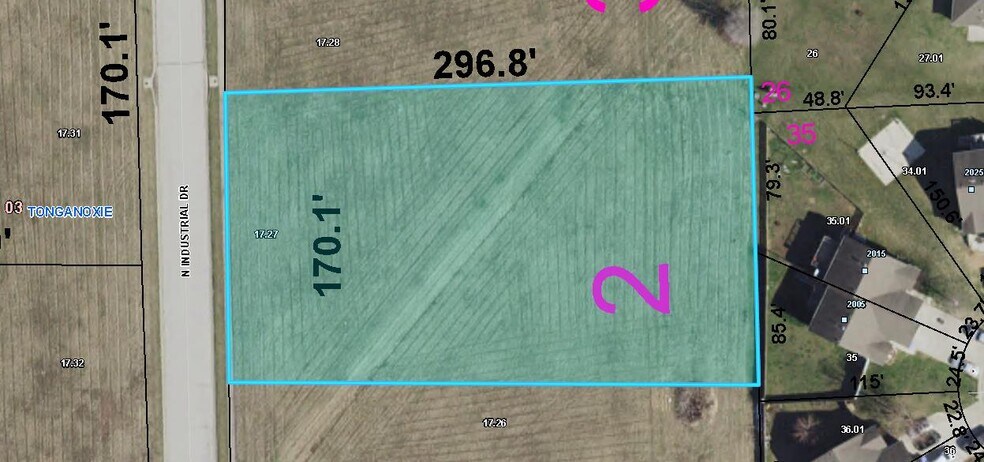 Lot 2 Industrial Dr, Tonganoxie, KS à vendre - Photo principale – Image 1 sur 1