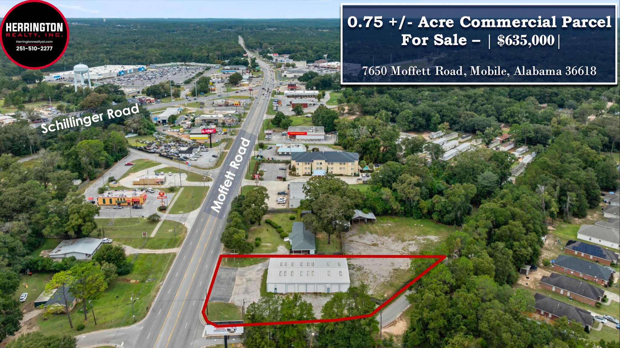 7650 Moffett Road, Mobile, AL à vendre Photo principale– Image 1 sur 5