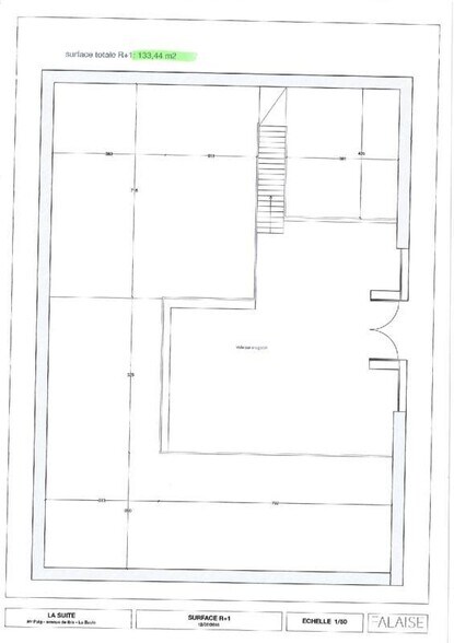 Local commercial dans La Baule Escoublac à vendre - Plan d’étage – Image 3 sur 3