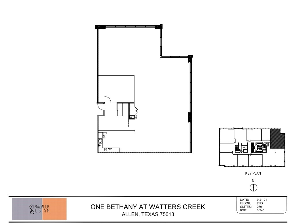 900 W Bethany Dr, Allen, TX à louer Plan d’étage– Image 1 sur 1