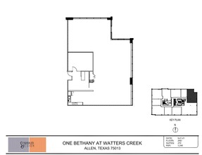 900 W Bethany Dr, Allen, TX à louer Plan d’étage– Image 1 sur 1