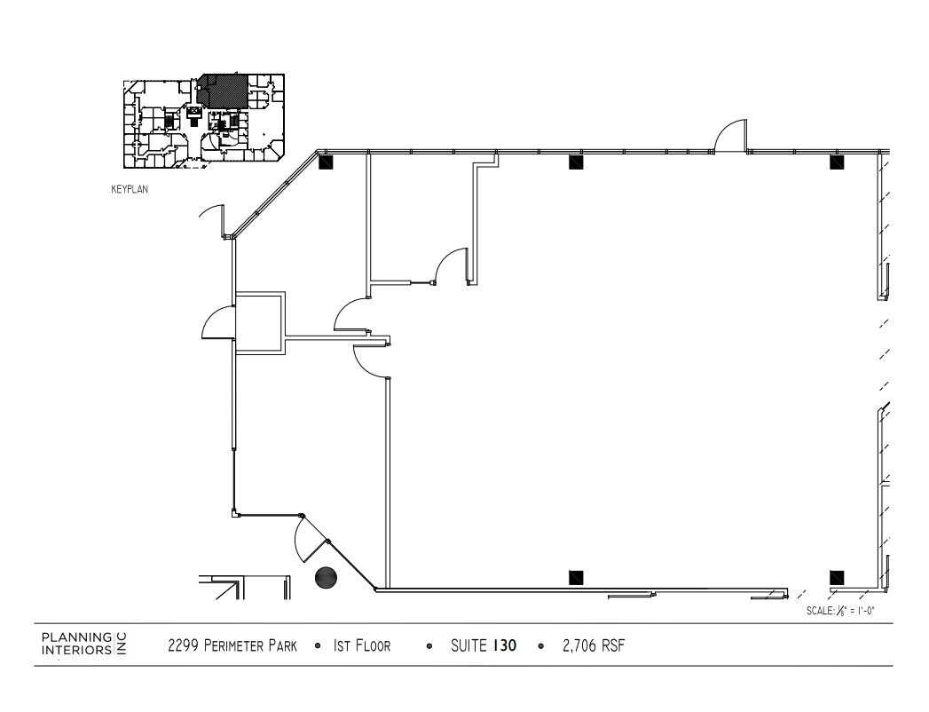 2299 Perimeter Park Dr, Atlanta, GA à louer Plan d’étage– Image 1 sur 1