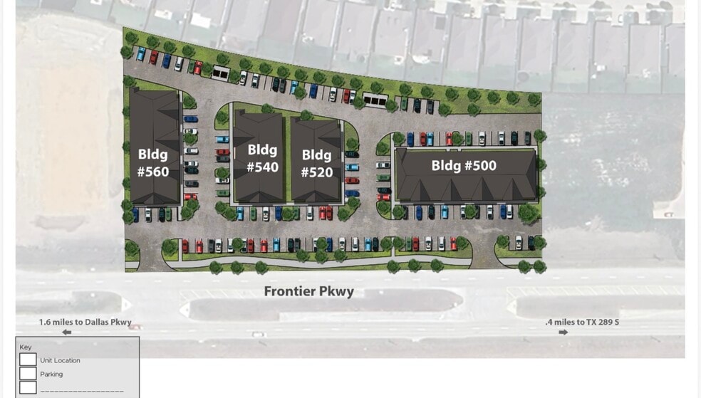 540 W Frontier Pky, Prosper, TX à louer - Plan de site – Image 3 sur 16