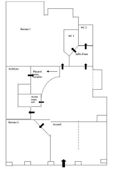 Bureau dans Lyon à louer - Plan d’étage – Image 3 sur 5