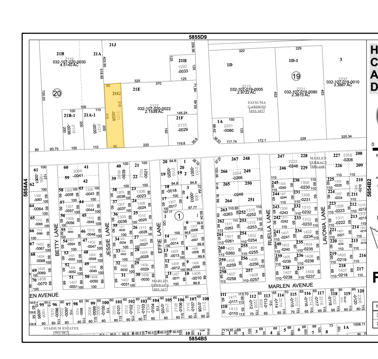 2123 Southmore Ave, Pasadena, TX à vendre Plan cadastral– Image 1 sur 4