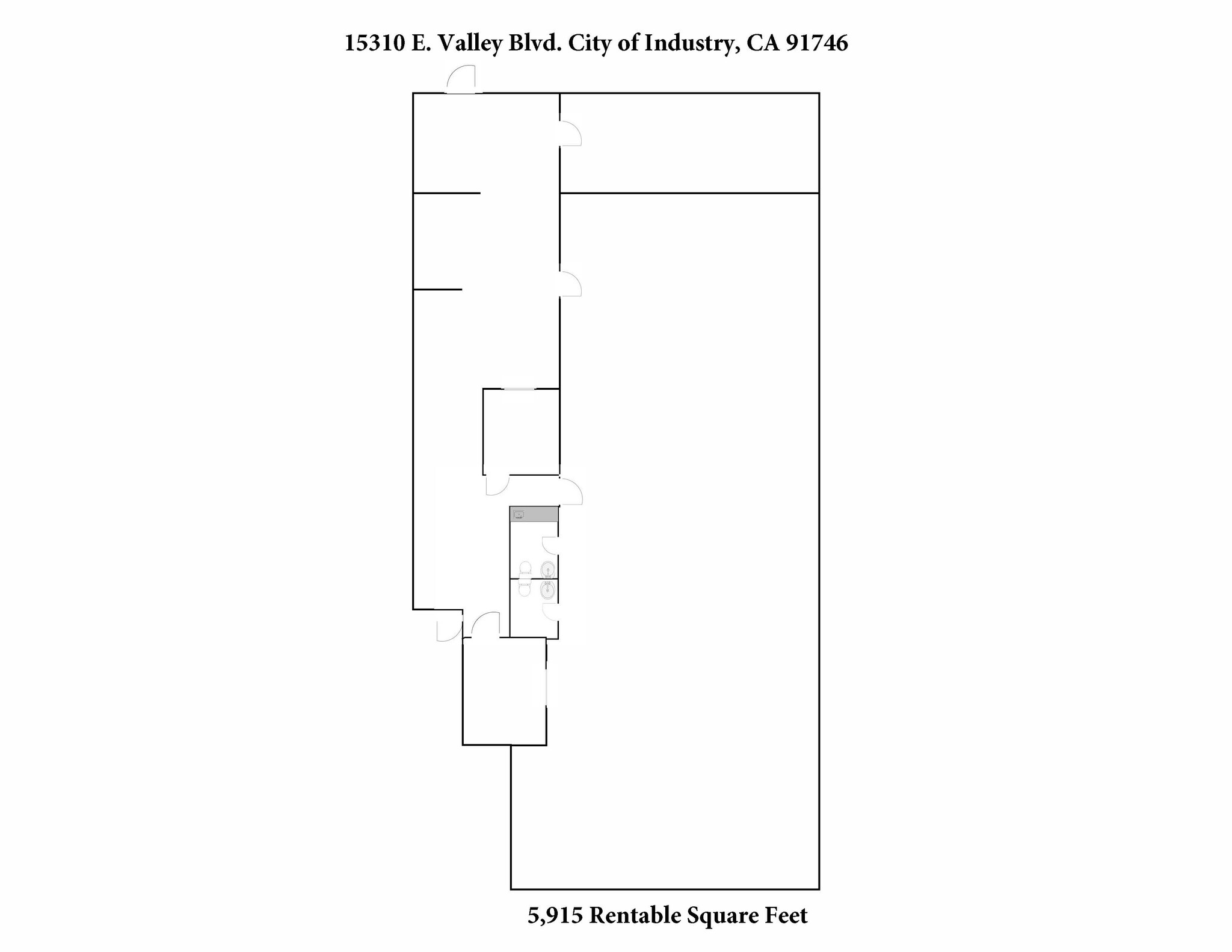 15310-15332 E Valley Blvd, City Of Industry, CA à louer Photo de l’immeuble– Image 1 sur 1