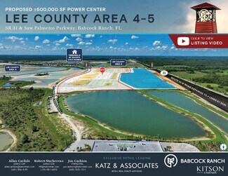 Plus de détails pour SR 31 & Saw Palmetto Pky, Babcock Ranch, FL - Local commercial à louer