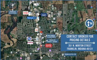 Plus de détails pour 351 N Morton St, Franklin, IN - Terrain à louer