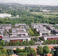 Dardilly - VUE AÉRIENNE vue de carte