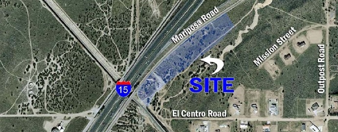 TBD Mariposa Rd, Hesperia, CA à vendre - Aérien – Image 2 sur 8