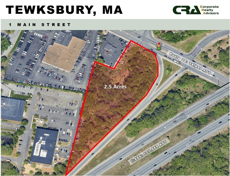 1 Main St, Tewksbury, MA à louer - Aérien – Image 1 sur 3