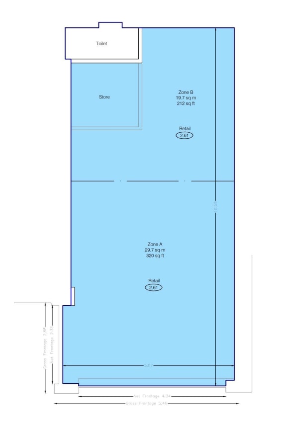 53-79 Chobham Rd, Sunninghill à louer Plan d’étage– Image 1 sur 2