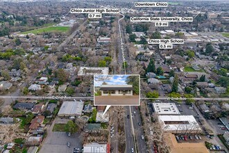 1218-1222 Esplanade Rd, Chico, CA - VUE AÉRIENNE  vue de carte
