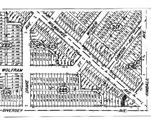 2812 N Milwaukee Ave, Chicago, IL à louer - Plan cadastral – Image 2 sur 4