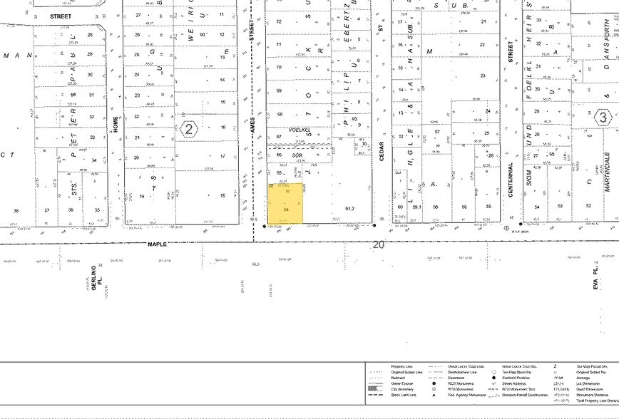 688 Maple St, Rochester, NY à vendre - Plan cadastral – Image 3 sur 3