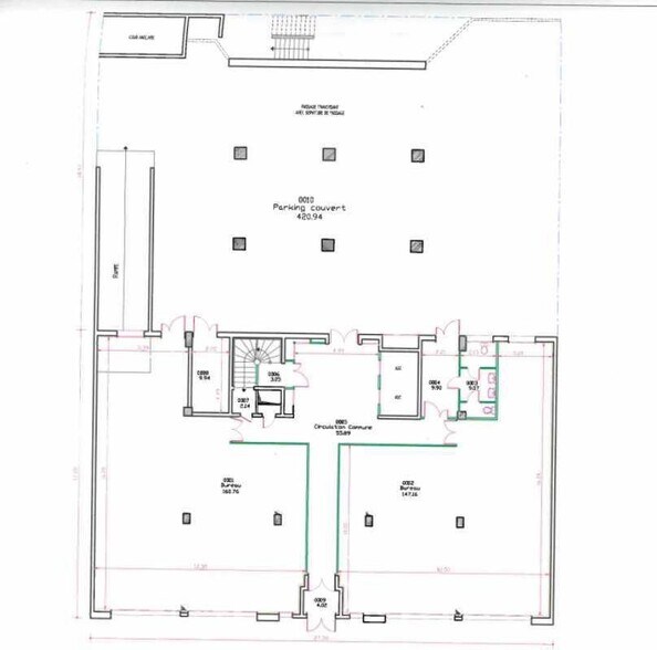 Bureau dans Lyon à louer - Plan d’étage – Image 2 sur 5