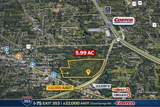 Plus de détails pour 3632 Cloud Springs Rd, Ringgold, GA - Terrain à vendre