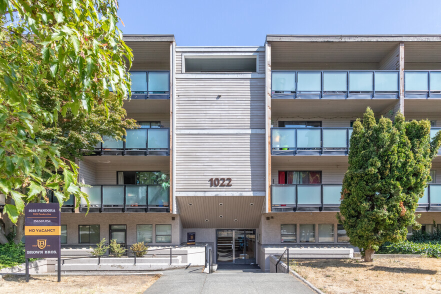 1022 Pandora Ave, Victoria, BC à louer - Photo de l’immeuble – Image 3 sur 4
