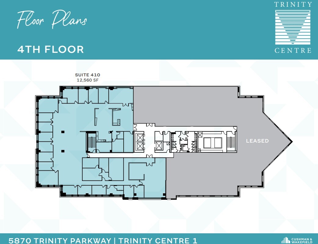5870 Trinity Pky, Centreville, VA à louer Plan d’étage– Image 1 sur 1