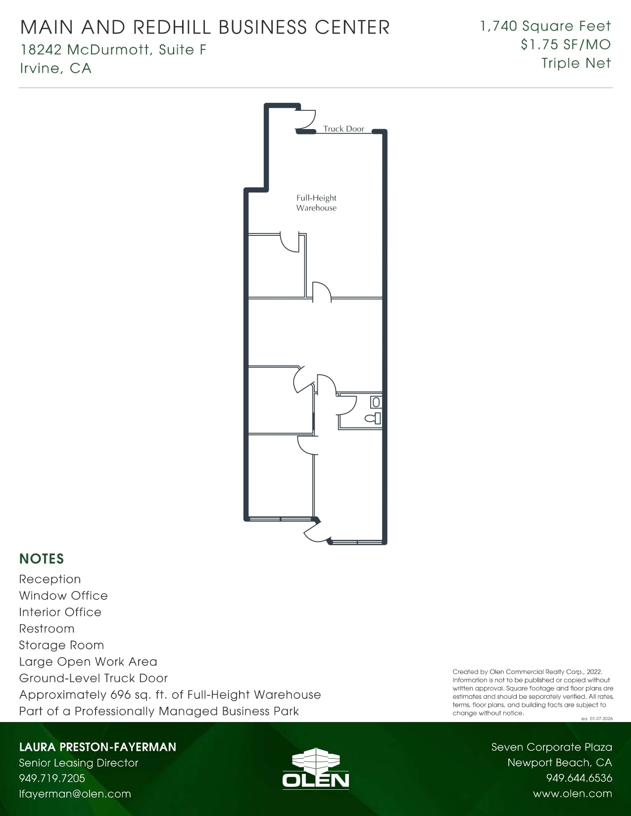 1200 Main St, Irvine, CA à louer Photo intérieure– Image 1 sur 1