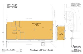 849 E Commerce St, San Antonio, TX à louer Plan de site– Image 1 sur 1