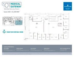 9520 W Palm Ln, Phoenix, AZ à louer Plan d’étage– Image 1 sur 1