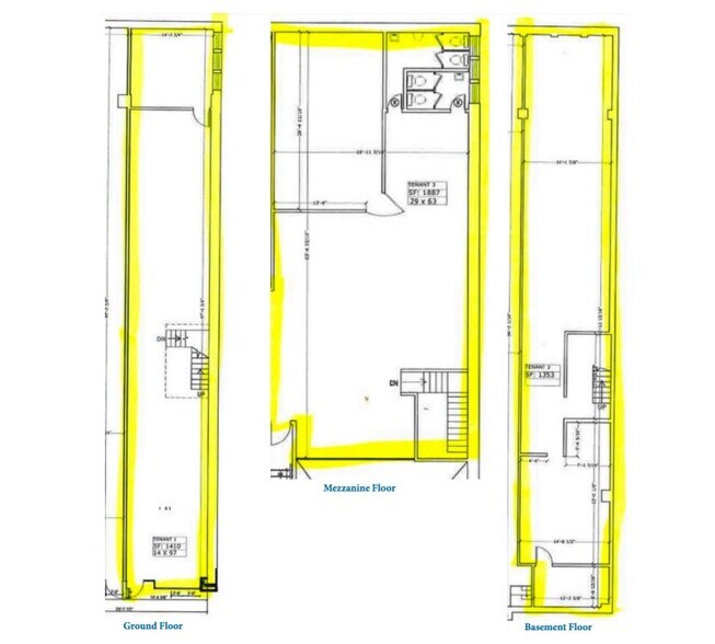325 W 38th St, New York, NY à louer - Plan d’étage – Image 3 sur 3