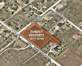 102 Engelke Rd, Niederwald, TX - Vue aérienne vue de carte - Image1