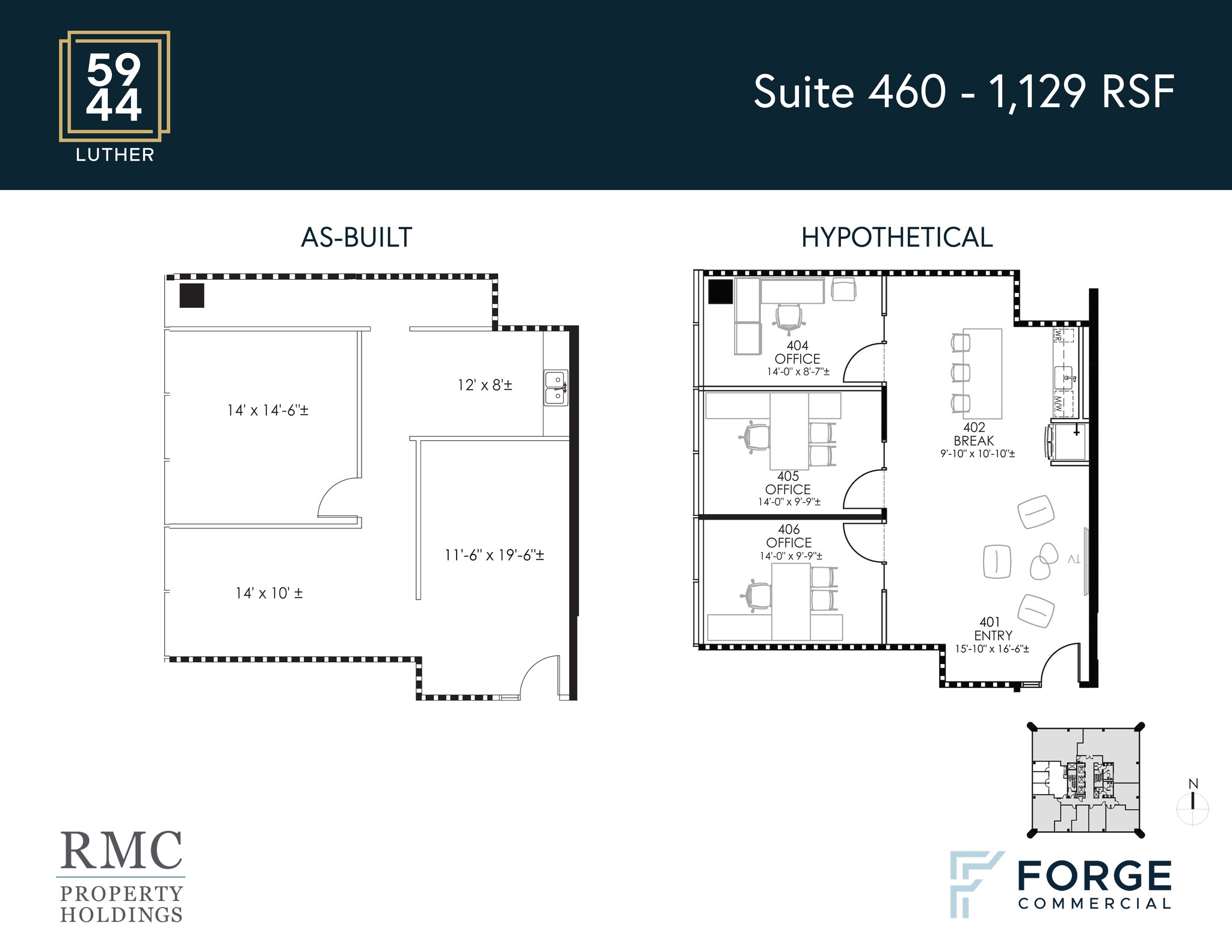5944 Luther Ln, Dallas, TX à louer Plan d’étage– Image 1 sur 1