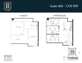 5944 Luther Ln, Dallas, TX à louer Plan d’étage– Image 1 sur 1