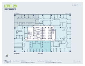 1221 McKinney St, Houston, TX à louer Plan d’étage– Image 1 sur 1