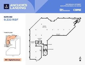 333 Jefferson St, San Francisco, CA à louer Plan d’étage– Image 1 sur 1