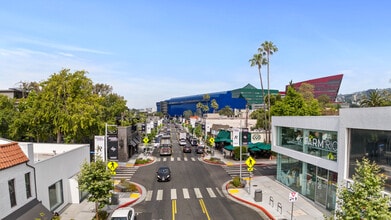 8551 Melrose Ave, West Hollywood, CA - Vue aérienne vue de carte - Image1