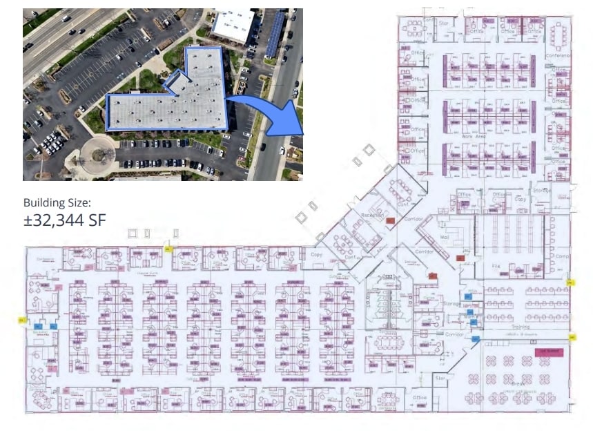 7440 N Palm Ave, Fresno, CA à vendre Plan d’étage– Image 1 sur 1