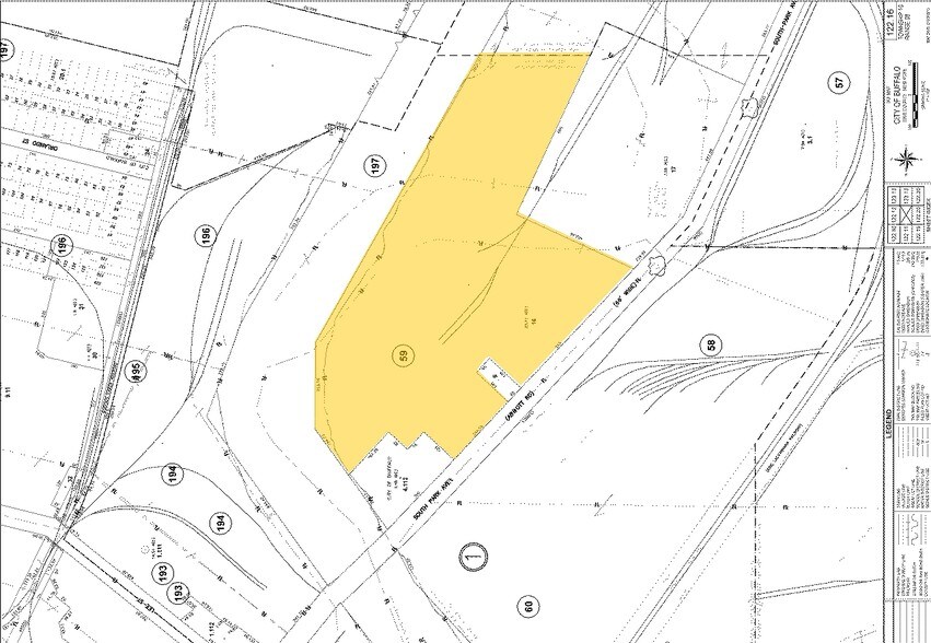 1176 S Park Ave, Buffalo, NY à vendre - Plan cadastral – Image 2 sur 4