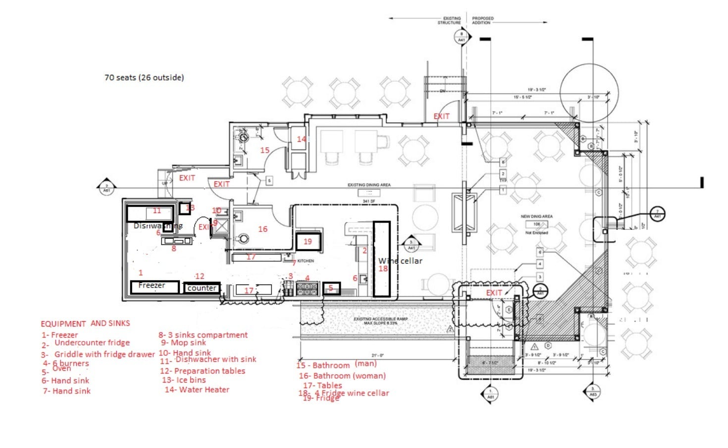 6598-6642 W Atlantic Ave, Delray Beach, FL à louer Plan d’étage– Image 1 sur 1