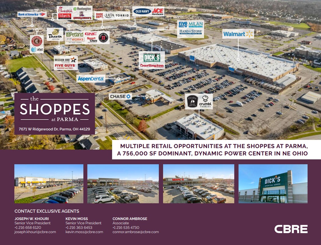 8001 W Ridgewood Dr, Parma, OH à louer Photo de l’immeuble– Image 1 sur 10