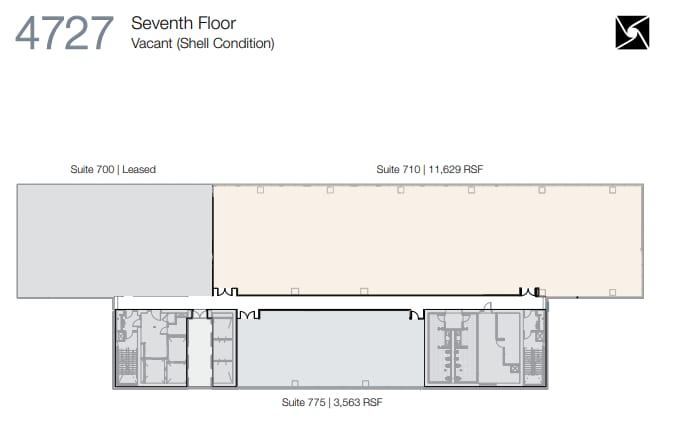 4747 Executive Dr, San Diego, CA à louer Plan d’étage– Image 1 sur 1