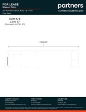 510 S Mason Rd, Katy, TX à louer Plan de site– Image 1 sur 1