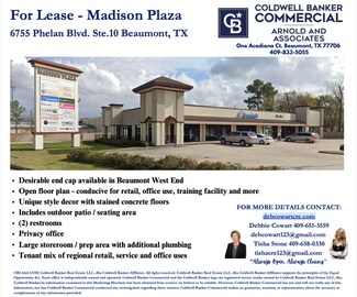 Plus de détails pour 6755 Phelan Blvd, Beaumont, TX - Local commercial à louer