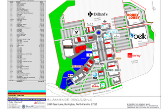1080 Piper Ln, Burlington, NC à louer Plan de site– Image 1 sur 1