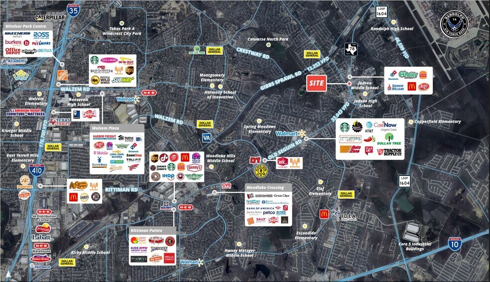 9149 Fm 78, Converse, TX à vendre - Aérien – Image 3 sur 5