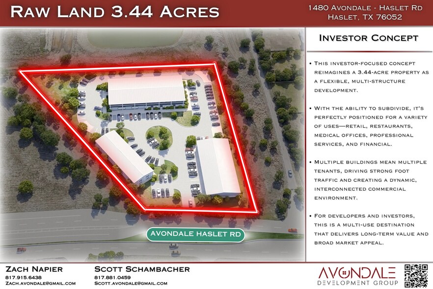 1480 Avondale-Haslet rd, Haslet, TX à vendre - Plan de site – Image 3 sur 14