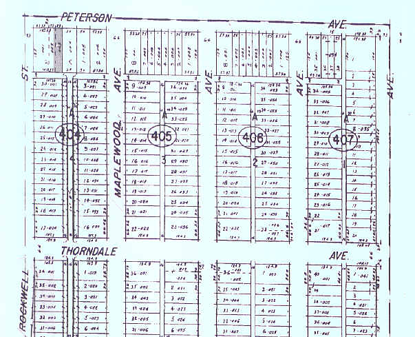 2551 W Peterson Ave, Chicago, IL à vendre - Plan cadastral – Image 2 sur 15