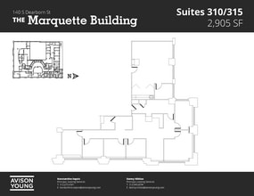 140 S Dearborn St, Chicago, IL à louer Plan d’étage– Image 2 sur 2