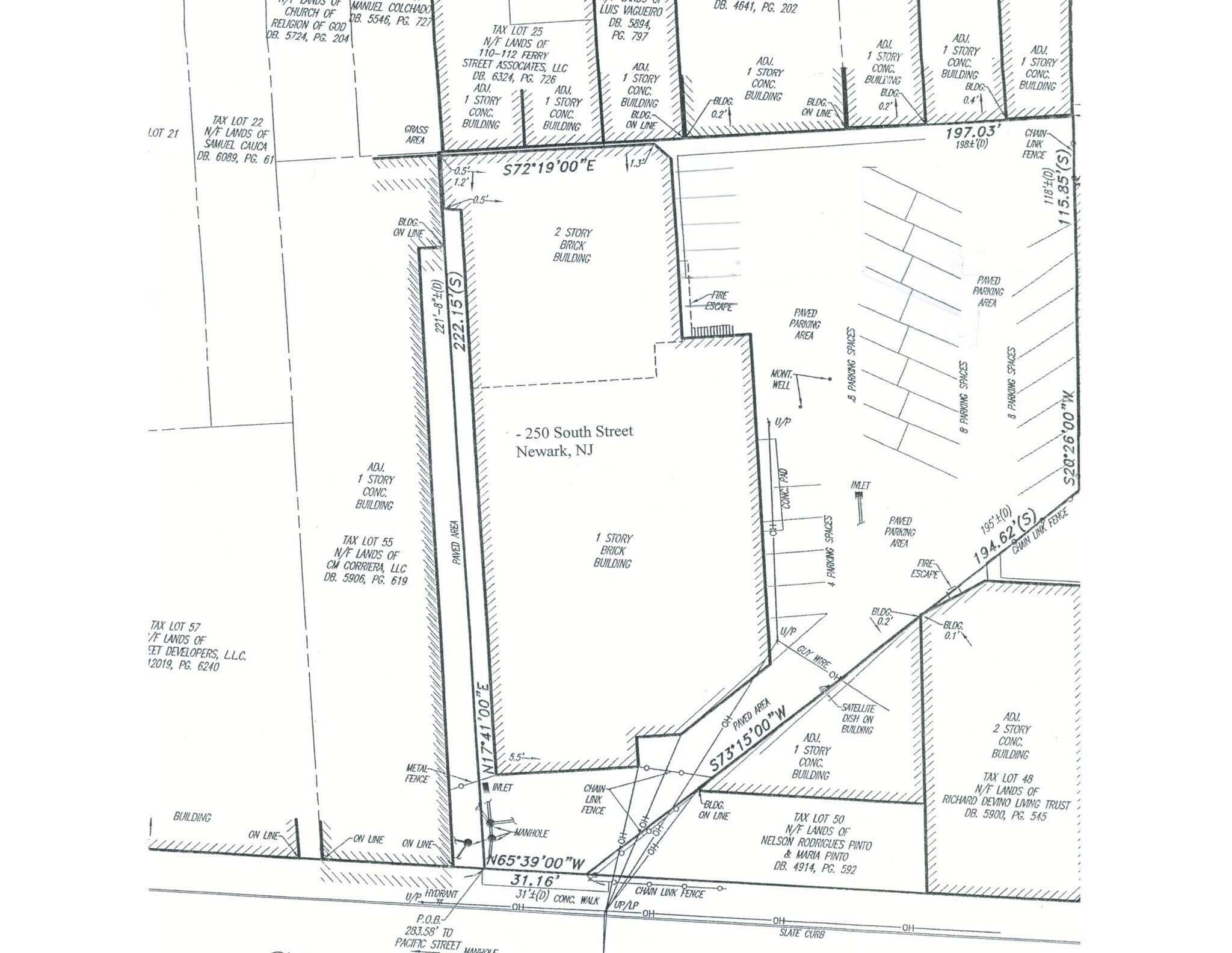248 South St, Newark, NJ à louer Plan de site– Image 1 sur 1