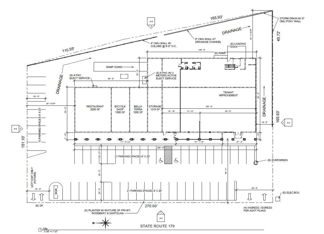 6101 State Route 179, Sedona, AZ à louer Plan de site– Image 1 sur 1
