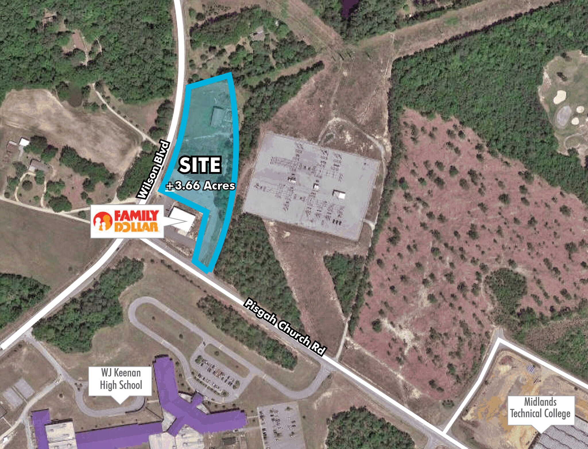 8400 Wilson Blvd, Columbia, SC à vendre Aérien– Image 1 sur 4