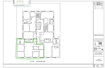 850 Seventh Ave, New York, NY à louer Plan d’étage– Image 1 sur 1
